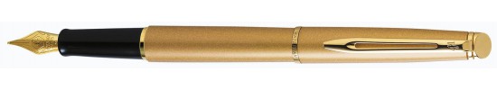 ручки waterman ручка ватерман перьевая в футляре Hemisphere Stardust Gold GT